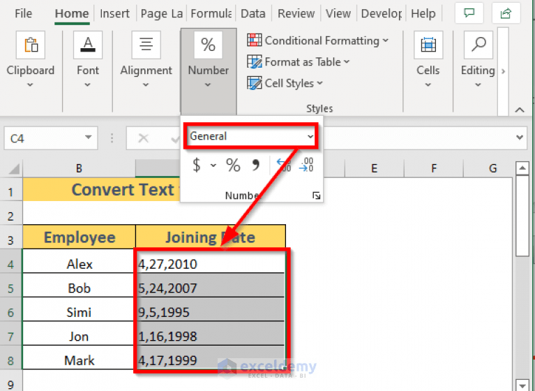 Text Won't Convert to Date in Excel (4 Problems & Solutions) ExcelDemy