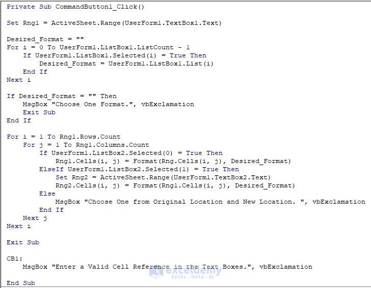 Excel VBA Convert Number to Text with Format (A Total Guide)