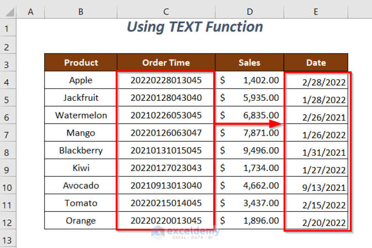 How to Convert SAP Timestamp to Date in Excel (4 Ways) ExcelDemy