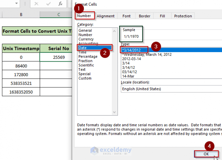How to Convert Unix Timestamp to Date in Excel (3 Methods) ExcelDemy