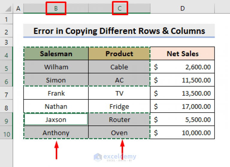 Copy and Paste is Not Working in Excel (9 Reasons & Solutions)