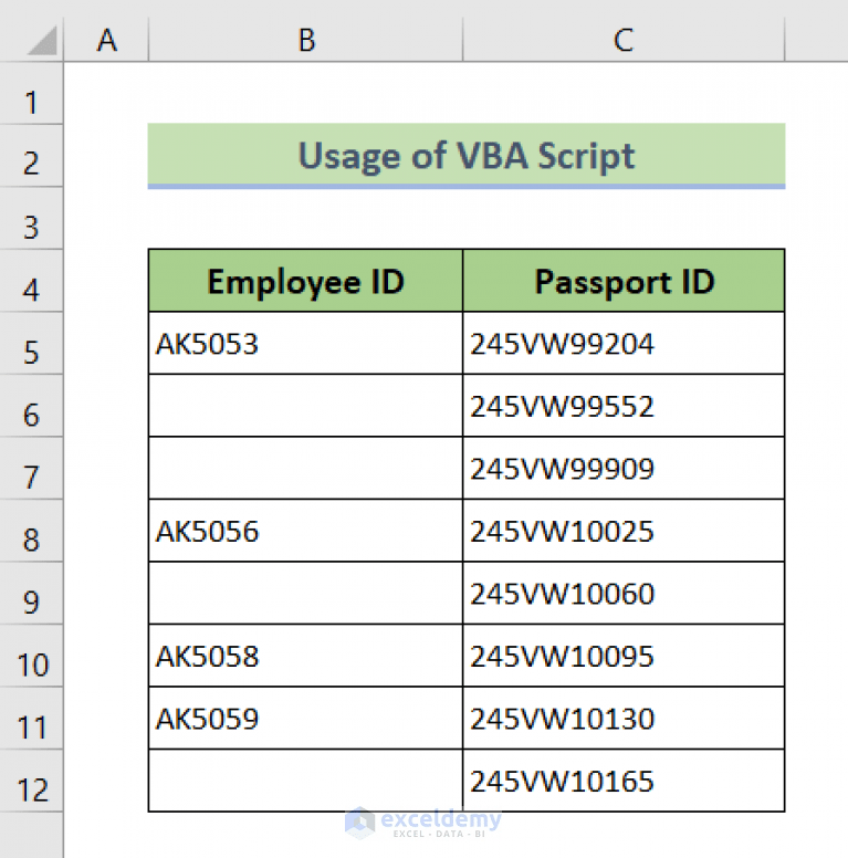 If a Cell Is Blank then Copy Another Cell in Excel (3 Methods) ExcelDemy