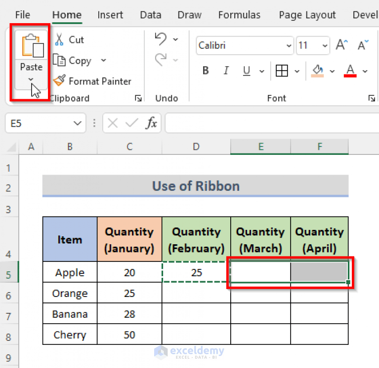 How to Copy a Formula across Multiple Rows in Excel (5 Ways)