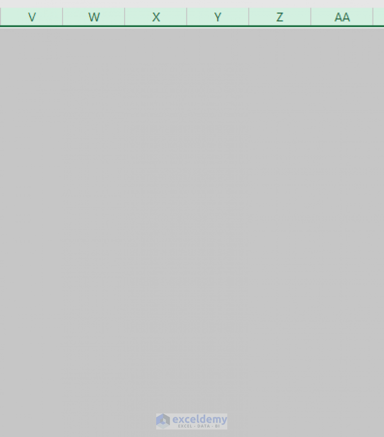 How to Delete Infinite Columns in Excel (4 Methods) ExcelDemy