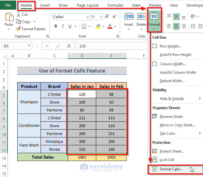 How to Lock a Group of Cells in Excel (7 Different Methods) ExcelDemy