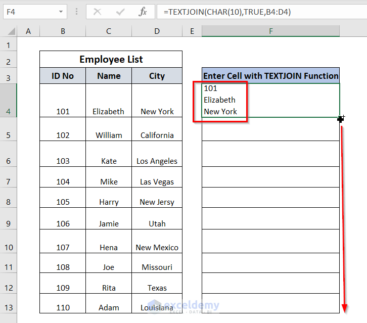How to Enter within a Cell in Excel (5 Methods) ExcelDemy