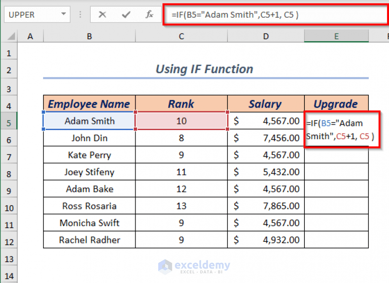 If Cell Contains Specific Text Then Add 1 in Excel (5 Examples)