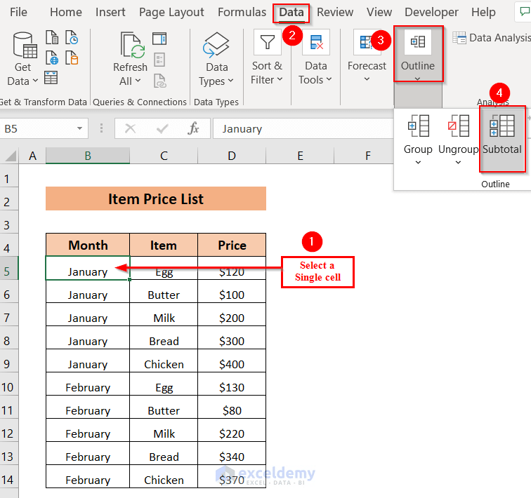 How to Create Collapsible Rows in Excel (4 Methods) ExcelDemy