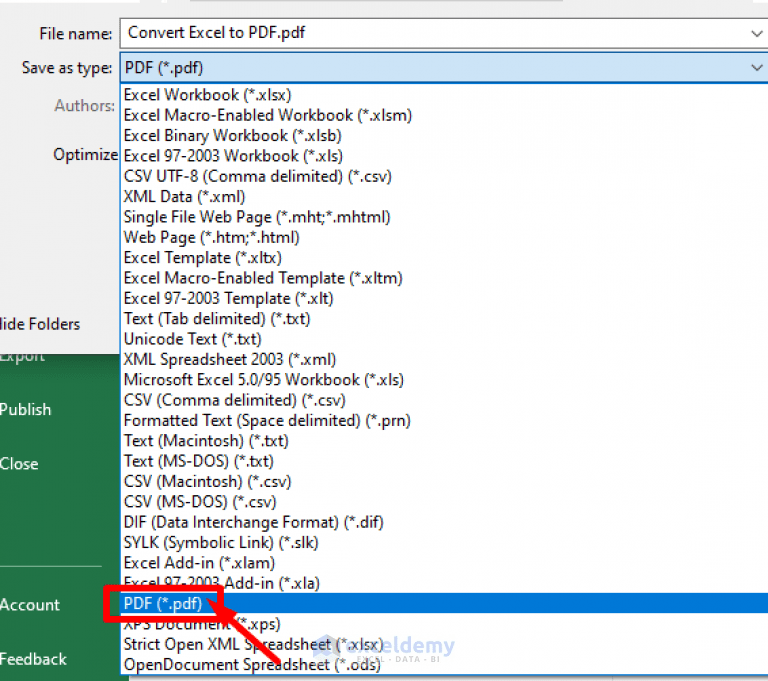 How to Convert Excel to PDF without Losing Formatting (5 Effective Ways)