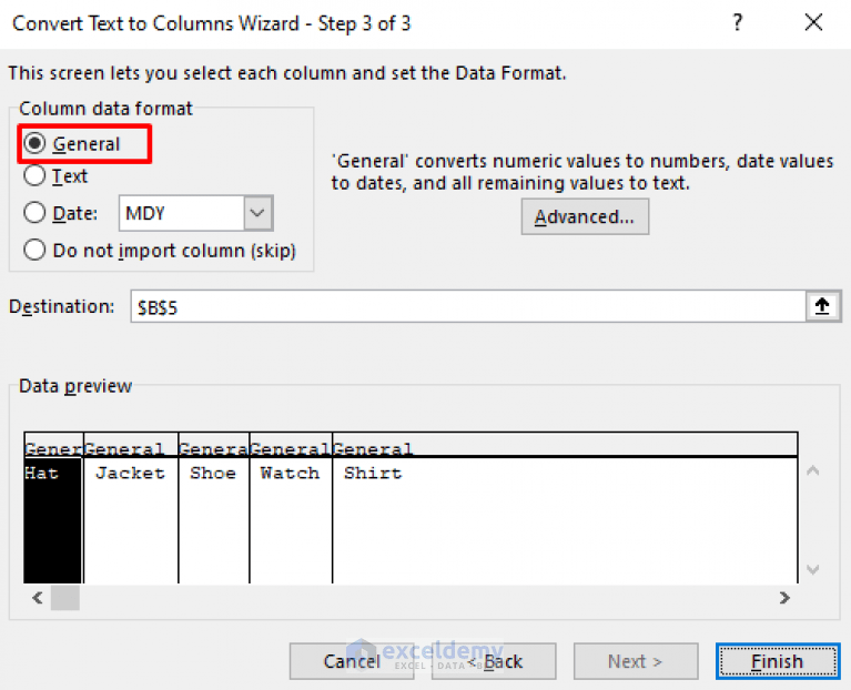 How to Split Data from One Cell into Multiple Rows in Excel (3 Methods)
