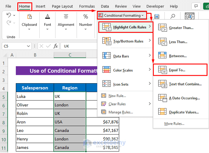 How to Highlight Duplicates in Excel with Different Colors (2 Ways)