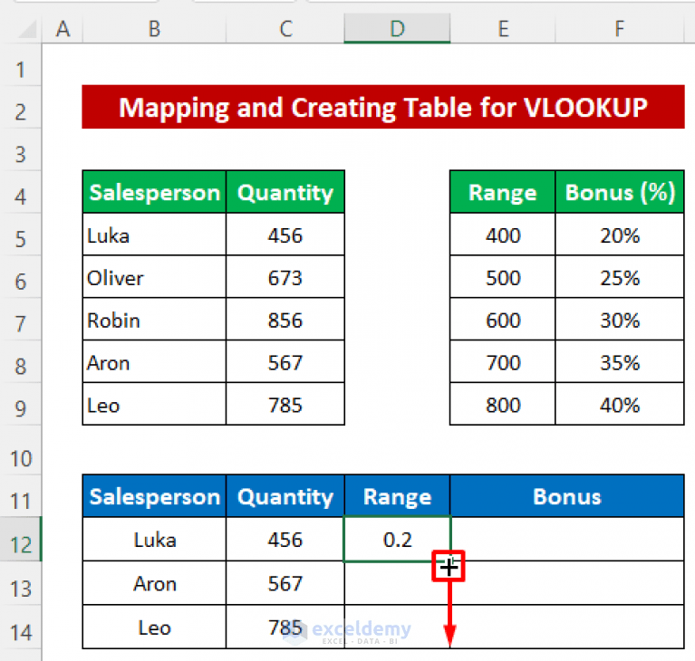 How to Create a Table Array in Excel (3 Methods) ExcelDemy