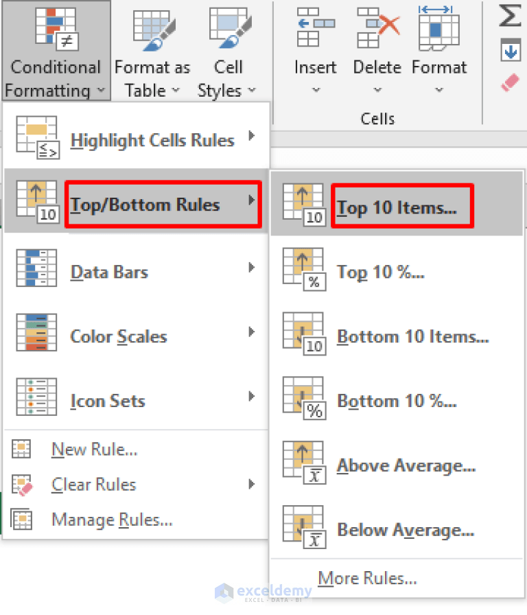 How to Find Highest Value in Excel Column (4 Methods) ExcelDemy