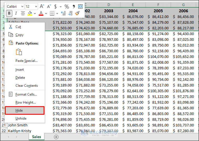 How to Lock Rows in Excel When Scrolling (4 Easy Methods) ExcelDemy
