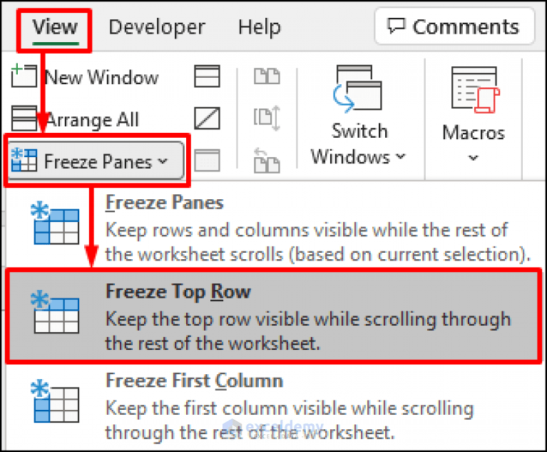 How to Lock a Row in Excel for Easy Scrolling Sloan Extrany