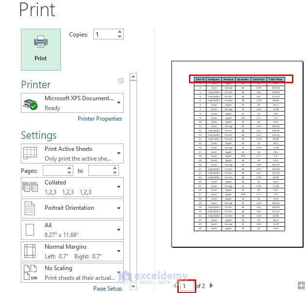 How to Remove Print Titles in Excel (3 Methods) ExcelDemy