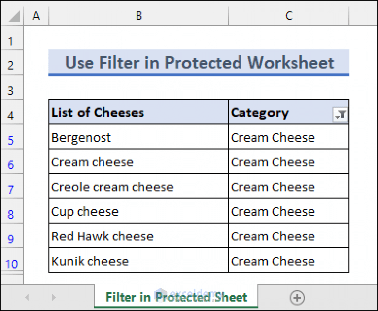 How To Insert A Row In A Protected Excel Sheet Printable Online