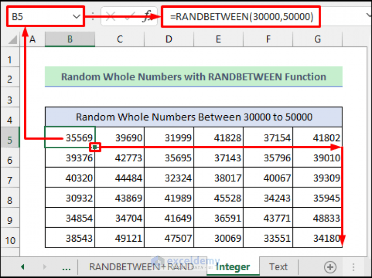 Generate Random Number in Excel with Decimals (3 Methods)