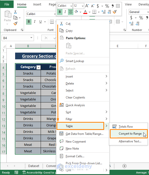 Unable to Merge Cells in a Table in Excel? 3 Solutions ExcelDemy