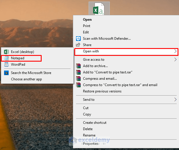 How to Convert Excel to a Text File with Pipe Delimiter (2 Ways)
