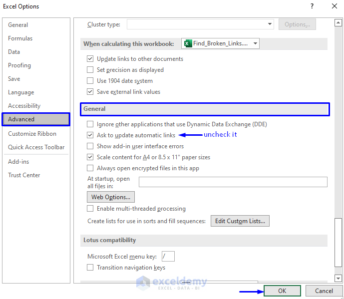 7 Solutions for Greyed Out Edit Links or Change Source Option in Excel