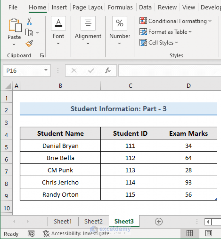 Print Multiple Excel Sheets to Single PDF File with VBA (6 Criteria)