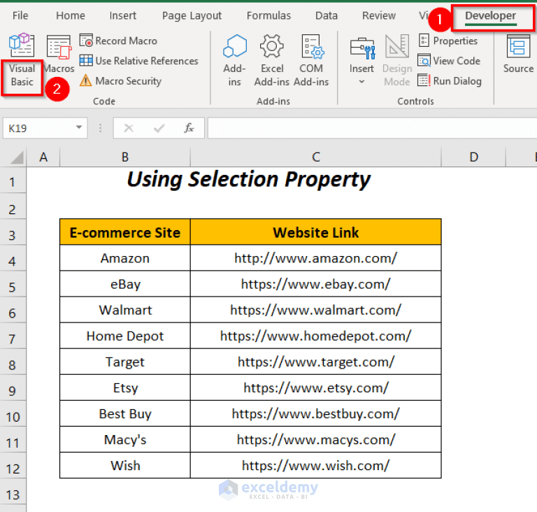 How to Activate Multiple Hyperlinks in Excel (4 Ways) ExcelDemy