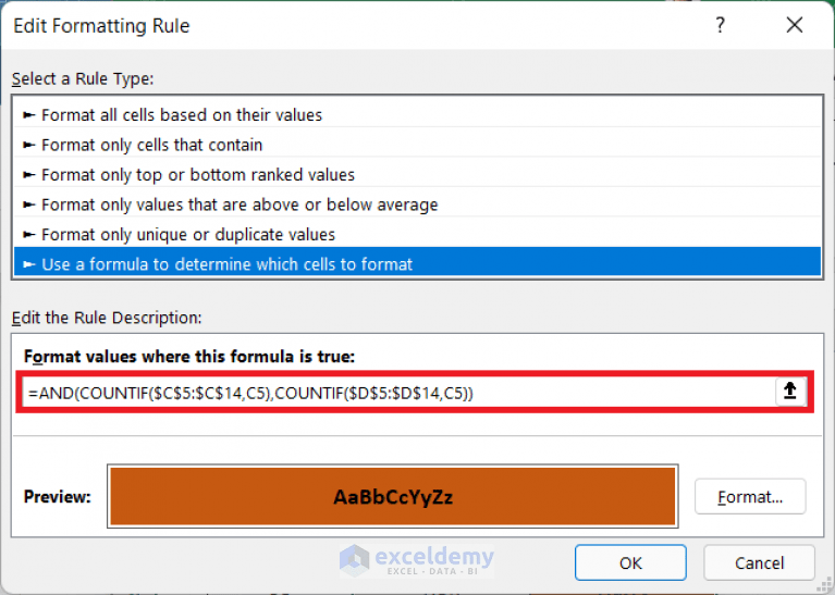 How to Highlight Duplicates in Multiple Columns in Excel (4 Ways)