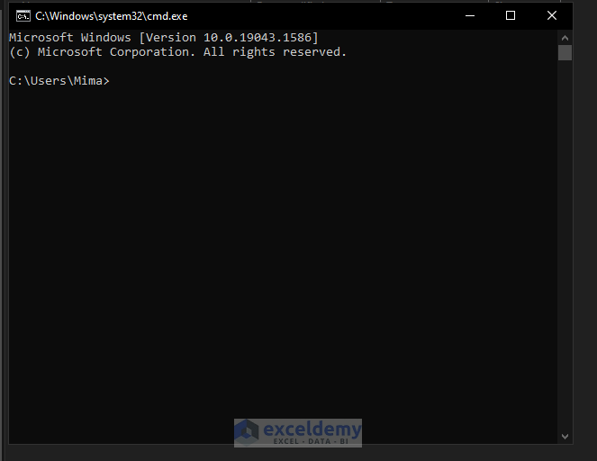 How to Merge Excel Files into One Using CMD (4 Steps) ExcelDemy