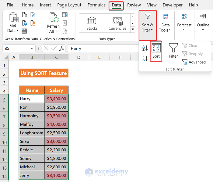 How to Move Highlighted Cells in Excel (5 Ways) ExcelDemy