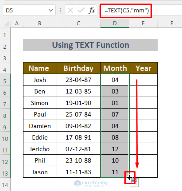 How to Sort Dates in Excel by Month and Year (4 Easy Methods)