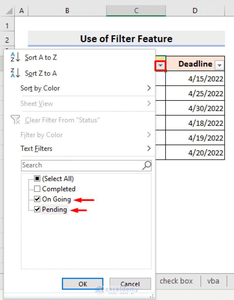 How to Make a To Do List in Excel (3 Easy Methods) ExcelDemy
