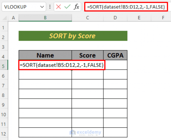 Mengurutkan Data Berdasarkan Ranking di Excel Menggunakan Power Query untuk Analisis Lanjutan