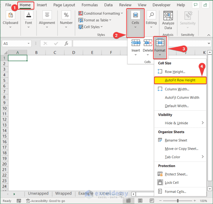 What Is Wrap Text in Excel (Every Detail) ExcelDemy