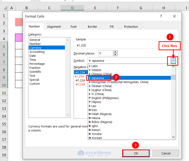 How to Change Default Currency in Excel (4 Simple Methods) ExcelDemy