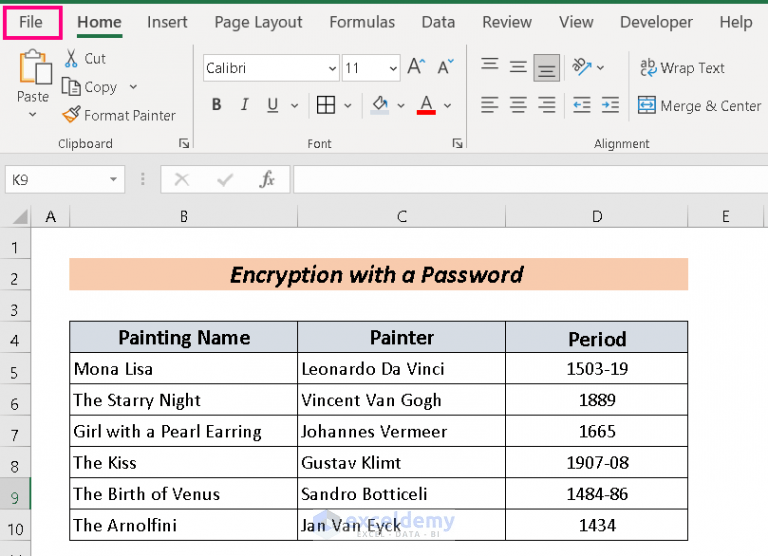 How to Protect Excel Sheet from Editing (7 Smart Ways) ExcelDemy