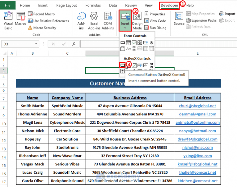 Print to PDF Using Macro Button in Excel (5 Macro Variants) ExcelDemy