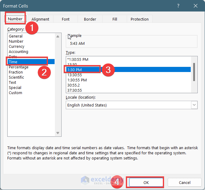 Round Time to the Nearest 5 Minutes in Excel 4 Methods ExcelDemy