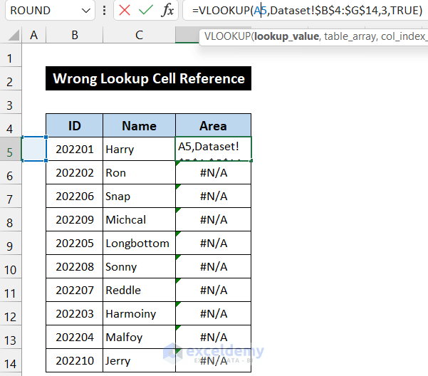 Troubleshooting Excel VLOOKUP Drag Down Issues (11 Solutions)
