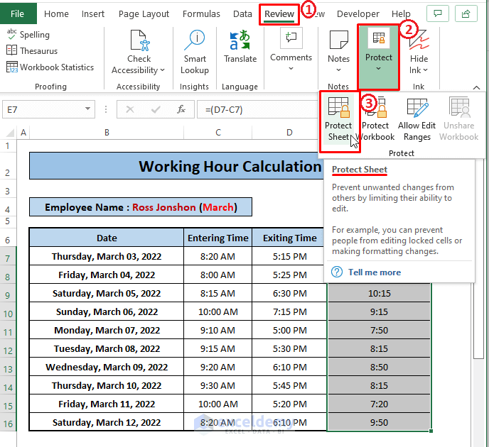 How to Lock Cell Value Once Calculated in Excel (3 Simple Ways)