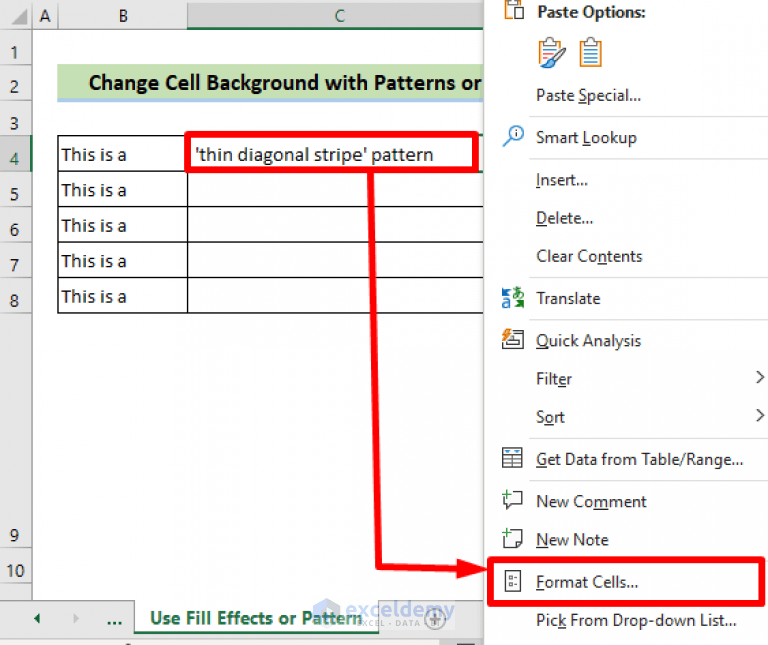 How to Change Background Color in Excel (6 Easy Methods) ExcelDemy