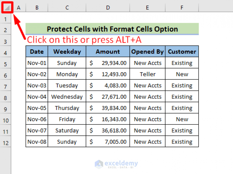 How to Make a Cell ReadOnly in Excel (2 Simple Methods) ExcelDemy