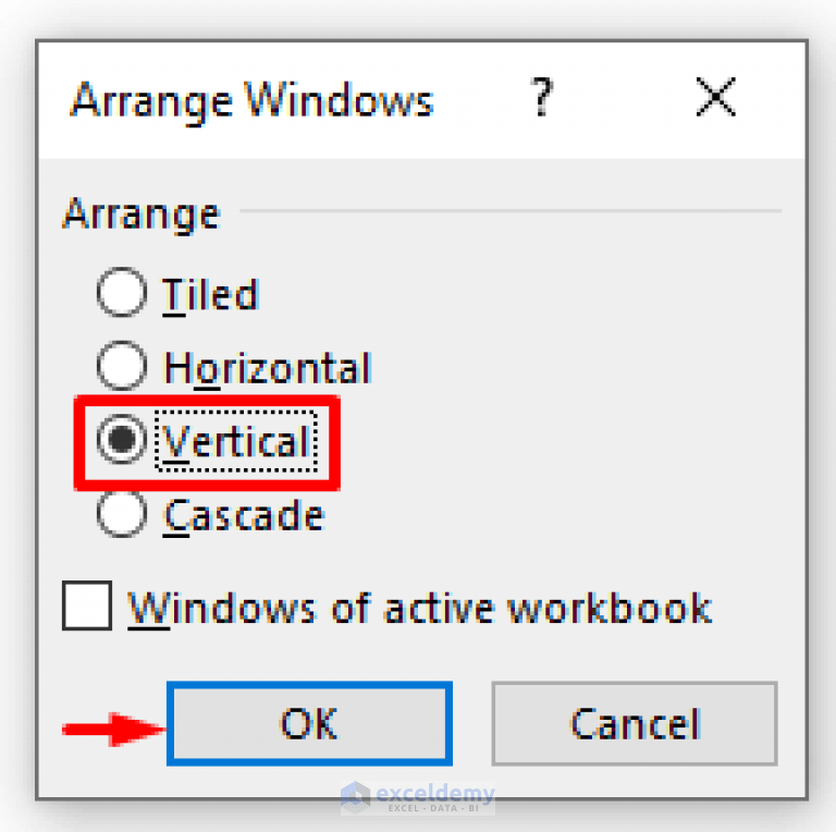 How to Open Multiple Excel Files in One Window (4 Easy Methods)