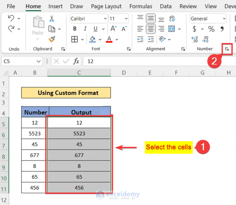 How to Put 0 in Excel in Front of Numbers (5 Handy Methods) ExcelDemy