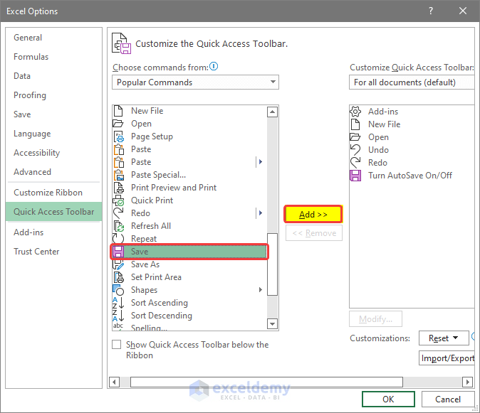 How to Show Toolbar in Excel 4 Simple Ways ExcelDemy