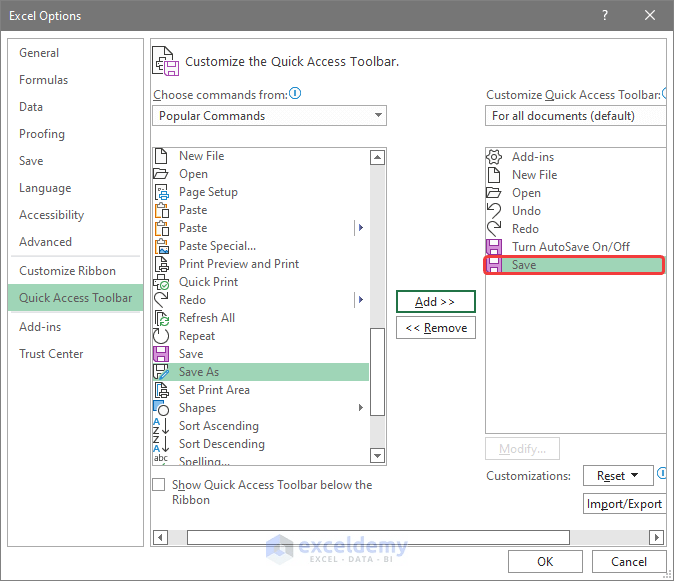 How to Show Toolbar in Excel 4 Simple Ways ExcelDemy