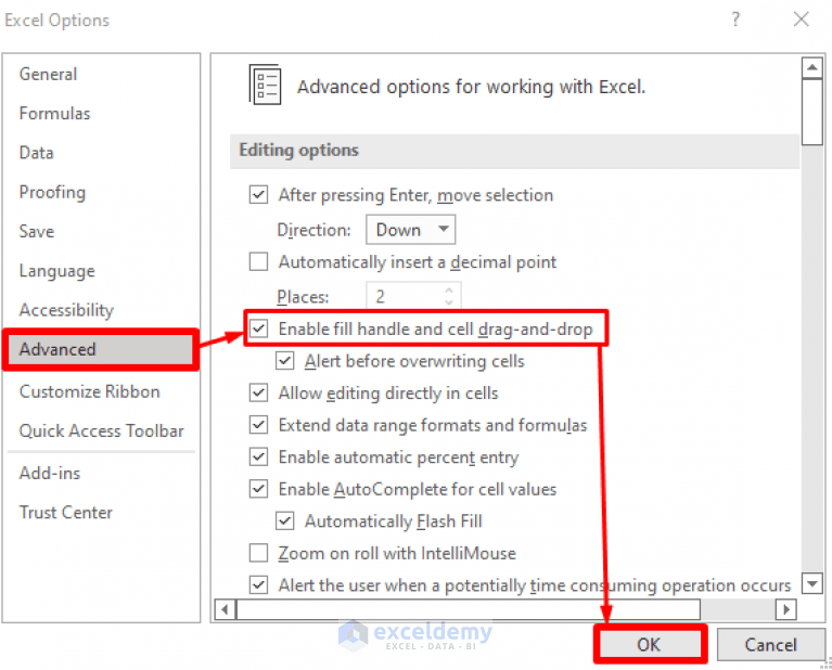 How to Use Fill Handle in Excel (4 Quick Tricks) ExcelDemy