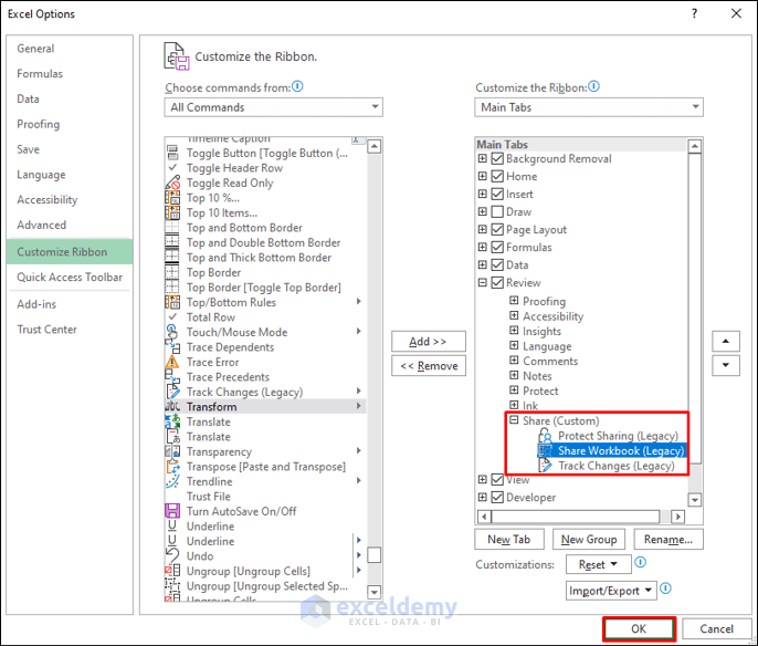 How to Enable Share Workbook in Excel ExcelDemy