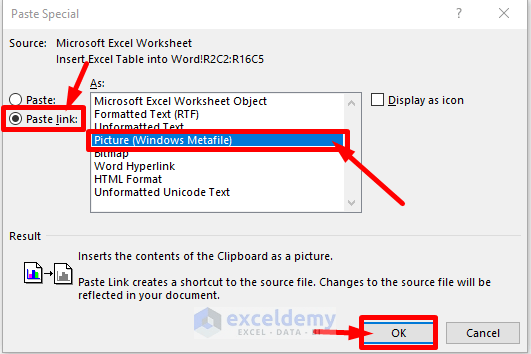 How To Insert Excel Table Into Word 8 Easy Ways Can You Insert An Excel