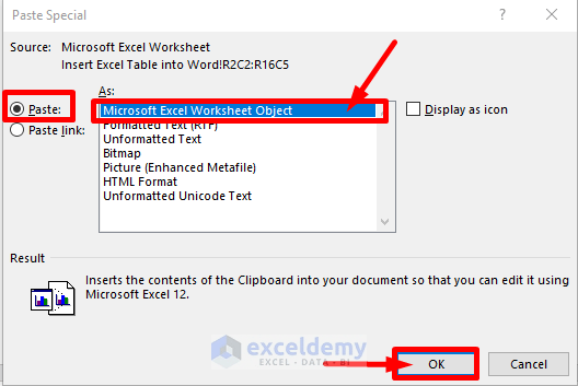How To Insert Excel Table Into Word 8 Easy Ways Can You Insert An Excel